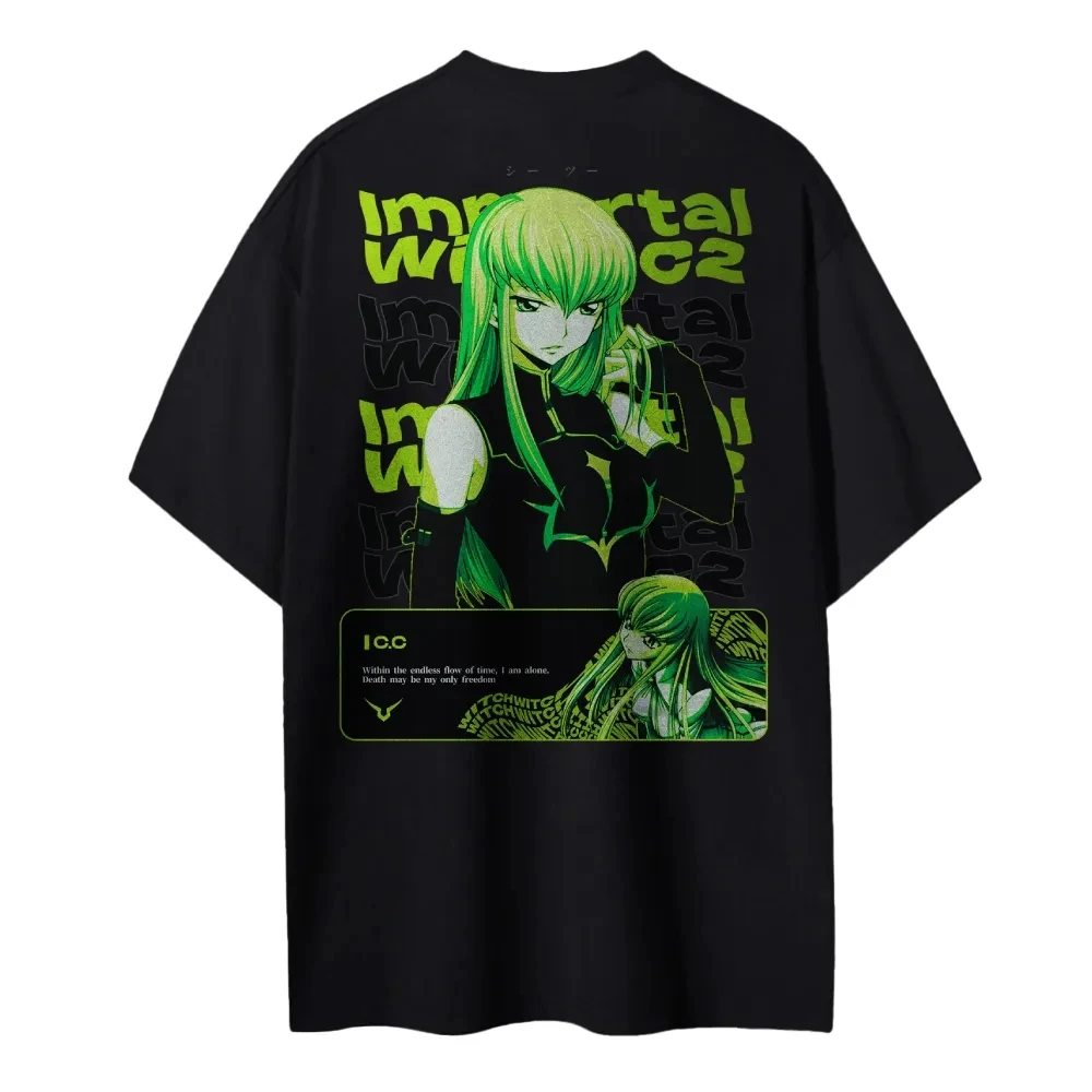 Men Shoes Quotes - Yeni Code Geass Tişörtü C.C. Karakter