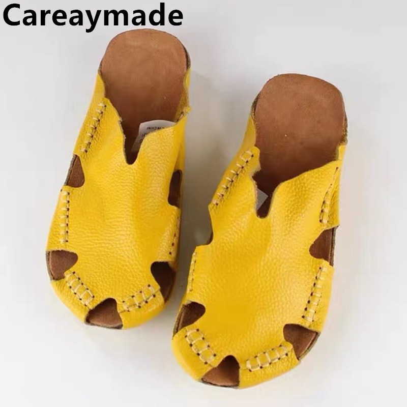 Men Shoes Xxl - Careaymade-hakiki deri rahat ayakkabılar çiftin Baotou