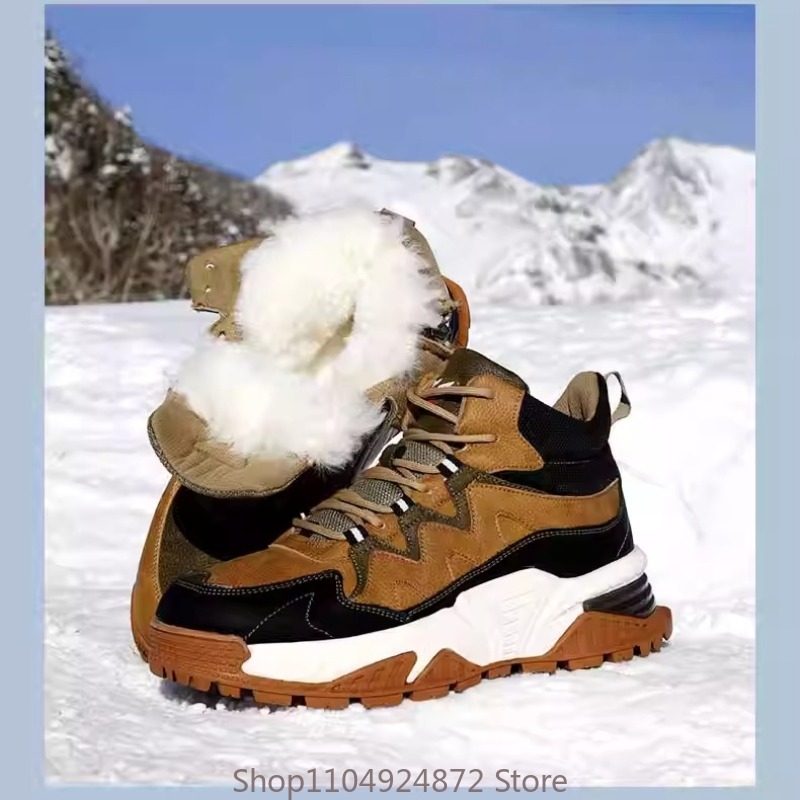 Men'S Shoes Hey Dude - Kışlık Sıcak Yün Pamuklu Ayakkabılar Erkek