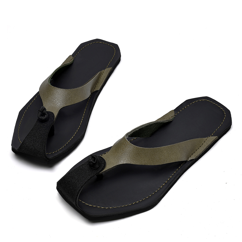 Men Shoes Brands - Yaz Moda Erkekler Parmak arası Terlik