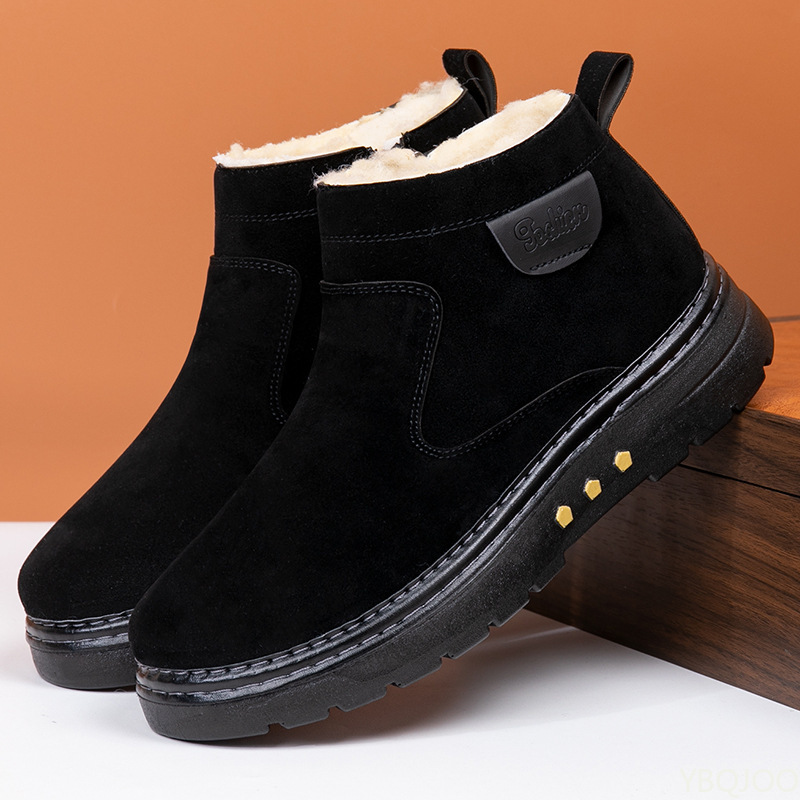 Men'S Shoes Height Increase - Kışlık yeni yüksek bilekli kalın kar