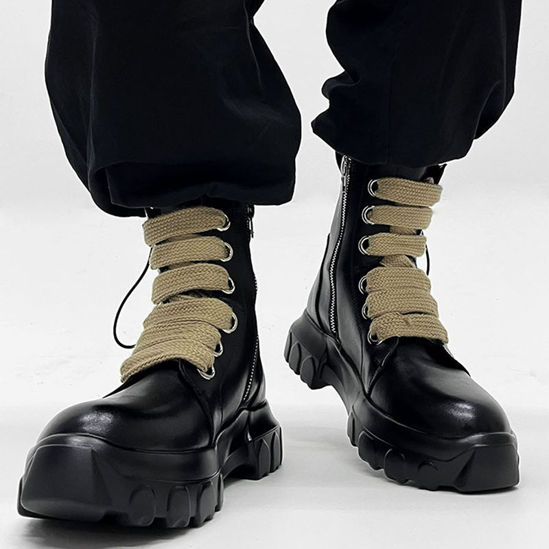 Men Shoes Brands - İtalyan marka tasarımcı botları erkekler için