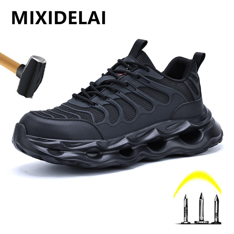 Work Boot Steel Toe - Moda Spor Ayakkabı Güvenlik Ayakkabıları Erkekler