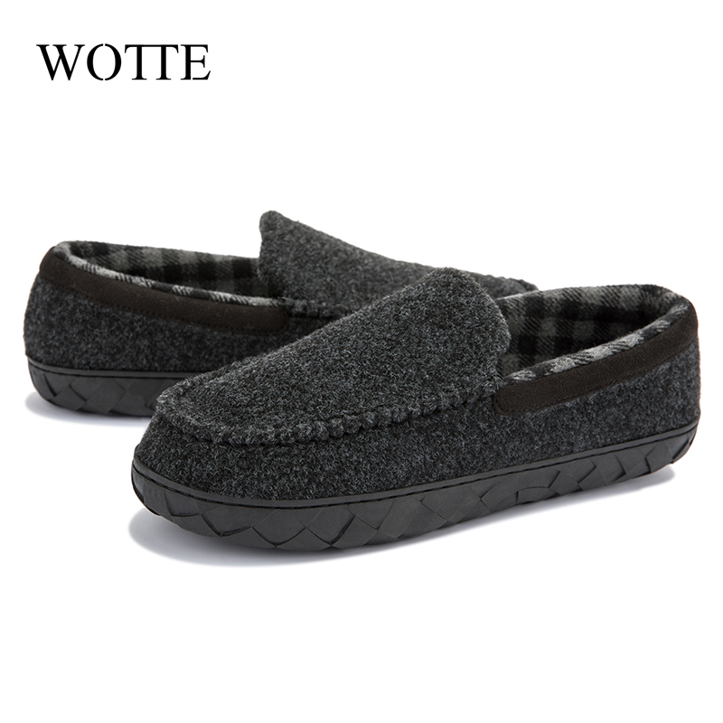 Men'S Shoes With Memory Foam - Erkekler pamuk terlikler mikro süet mokasen