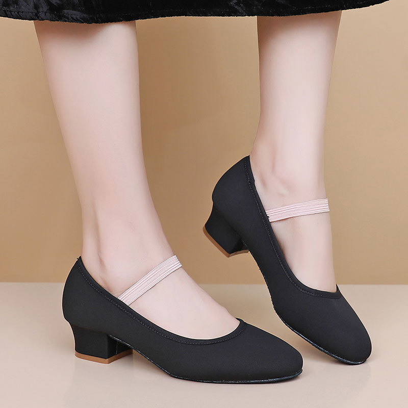 Men'S Shoes Slip On - Bale Ayakkabıları Dans Ayakkabıları Kadın Dans