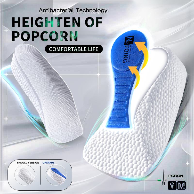 Men'S Shoes With Memory Foam - Bellek Köpük Yükseklik Artış Tabanlık Erkekler