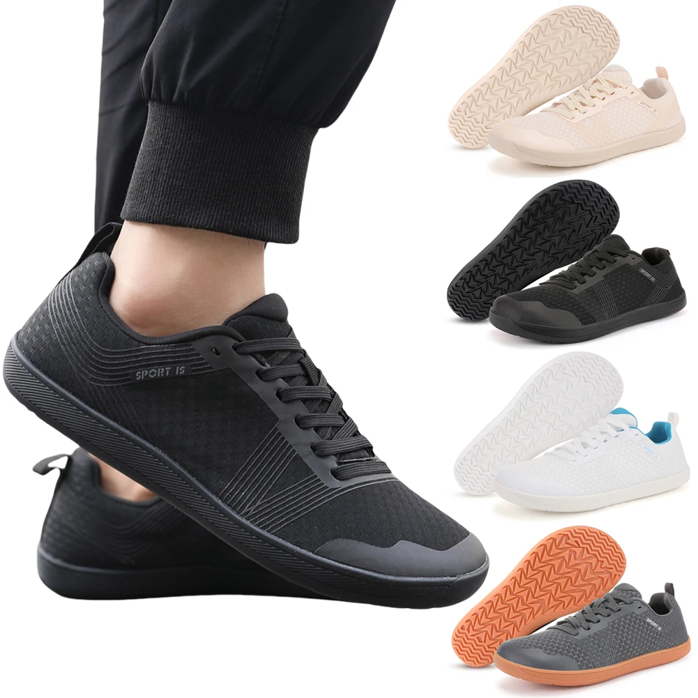 Men Shoes Trainers - Minimalist Yalınayak Ayakkabı Çapraz Eğitmen Ayakkabı