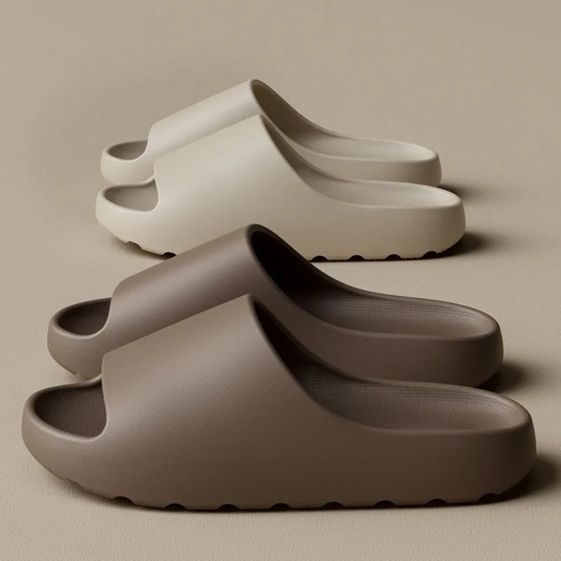 Men'S Shoes Slip On - Hindistan Cevizi Terlikleri Bulut Kalın Tabanlı