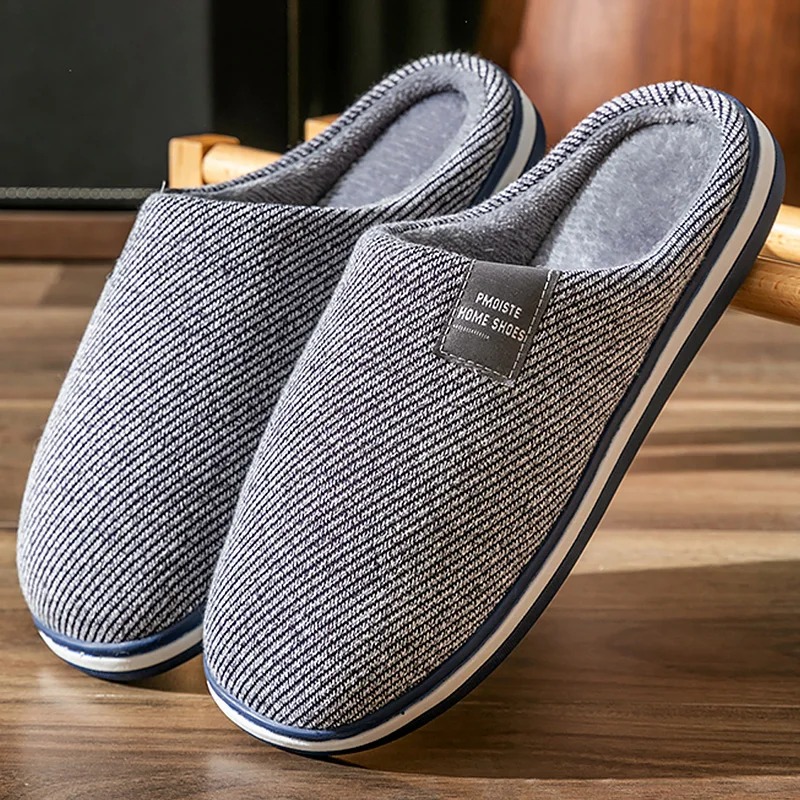 Men'S Shoes With Memory Foam - Erkekler için yatak odası terliği hafızalı