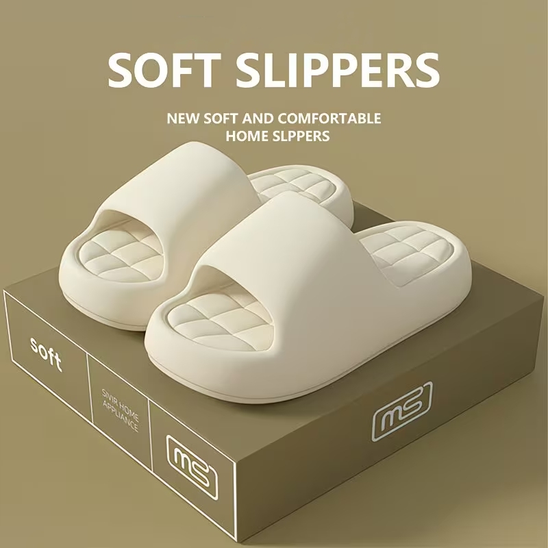 Men'S Shoes Slip On - Moda kadın terlikleri kapalı kalın yumuşak