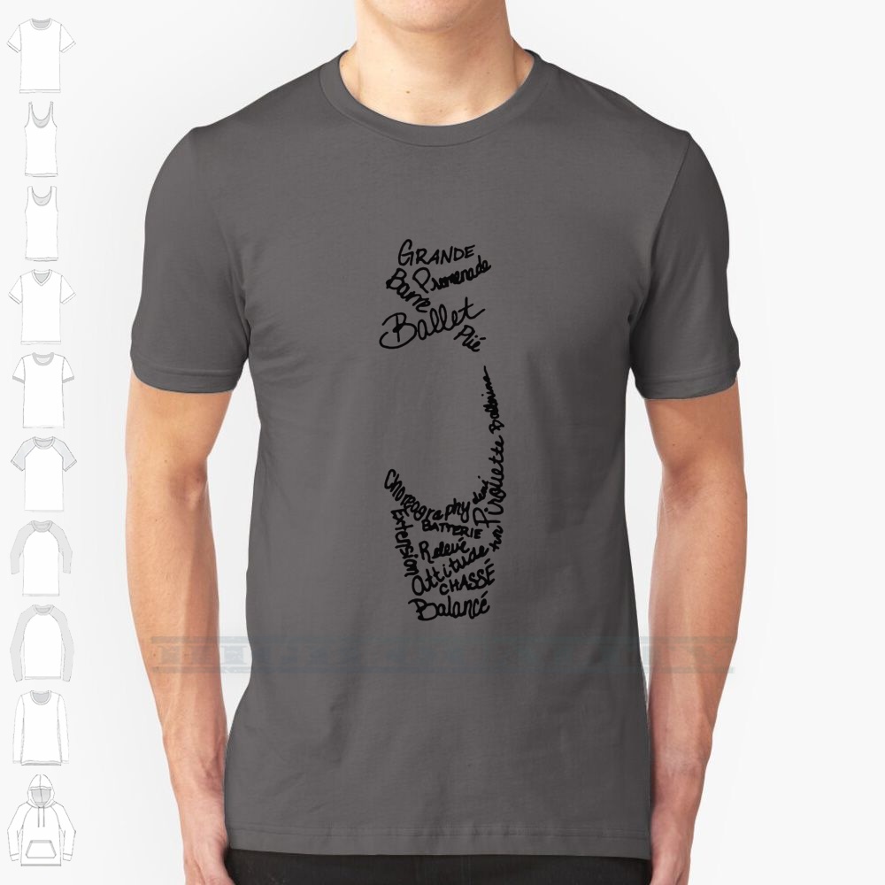 Men Shoes Quotes - Pointe ayakkabı bale gömlek % 100%