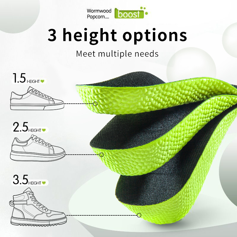 Men'S Shoes With Memory Foam - Bellek Köpük Yükseklik Artış Tabanlık Erkekler