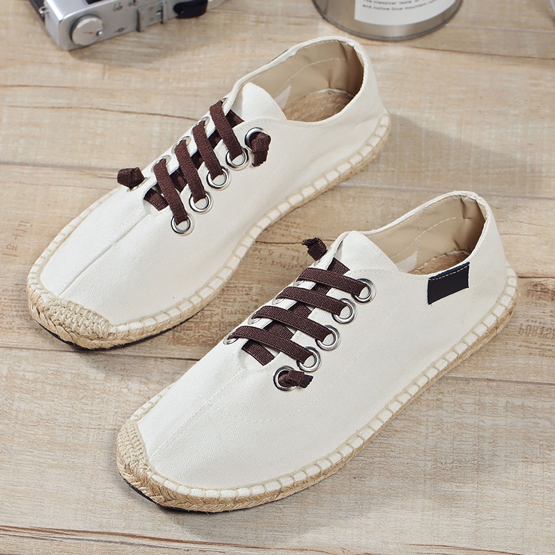 Men Shoes Loafers - İlkbahar Yaz Kumaş Ayakkabı Serin Sokak