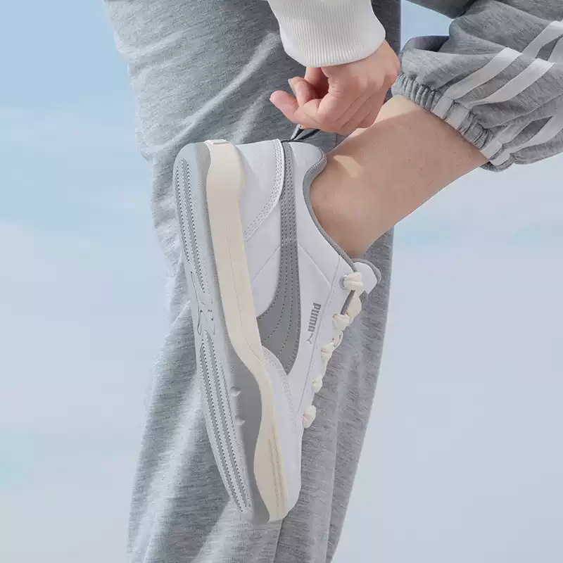 PUMA Beyaz Gri Deri Kalın Bağc - Men Shoes Puma incelemesi ve fiyatı