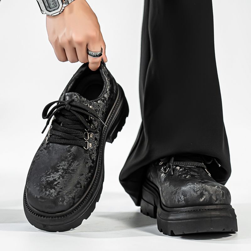Kışlık Erkek Retro İngiliz Tar - Men'S Shoes Height Increase incelemesi ve fiyatı