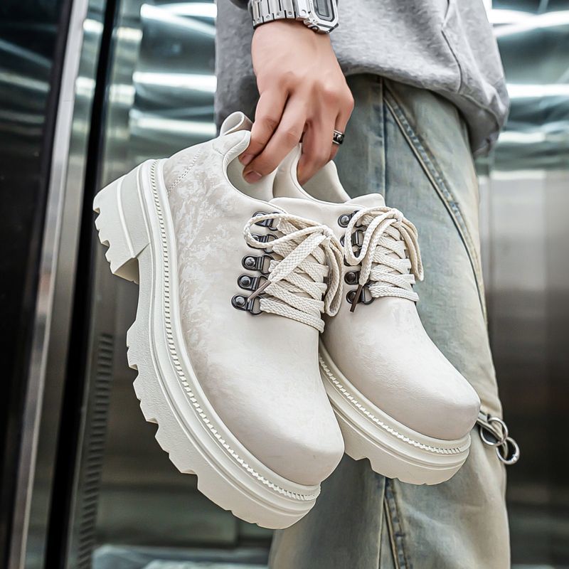 Kışlık Erkek Retro İngiliz Tar - Men'S Shoes Height Increase incelemesi ve fiyatı