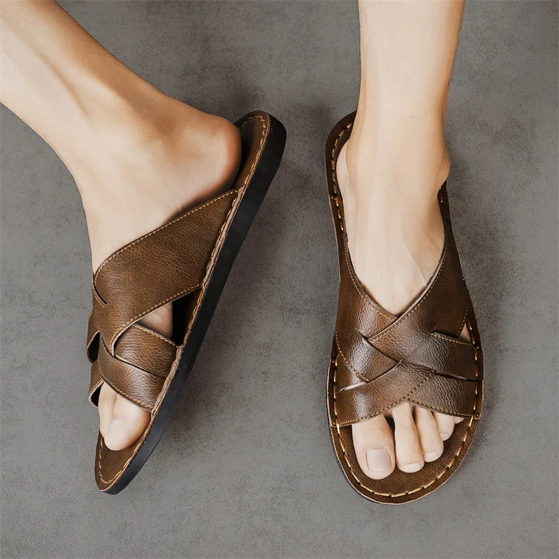 Hakiki Deri Erkek Rahat Sandal - Men'S Shoes Hey Dude incelemesi ve fiyatı