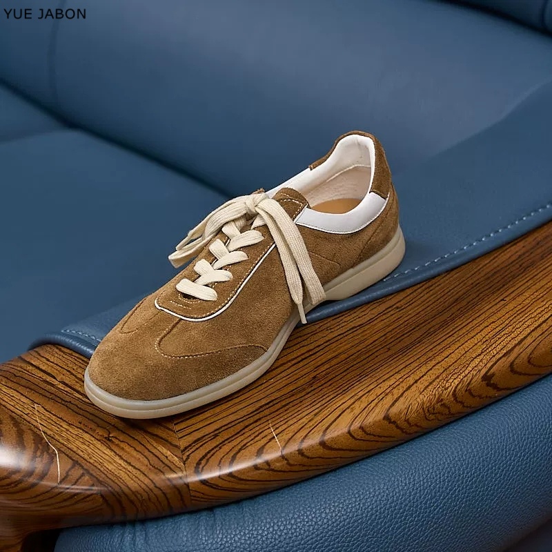 Kahverengi Retro Hakiki Deri e - Men Shoes Trainers incelemesi ve fiyatı