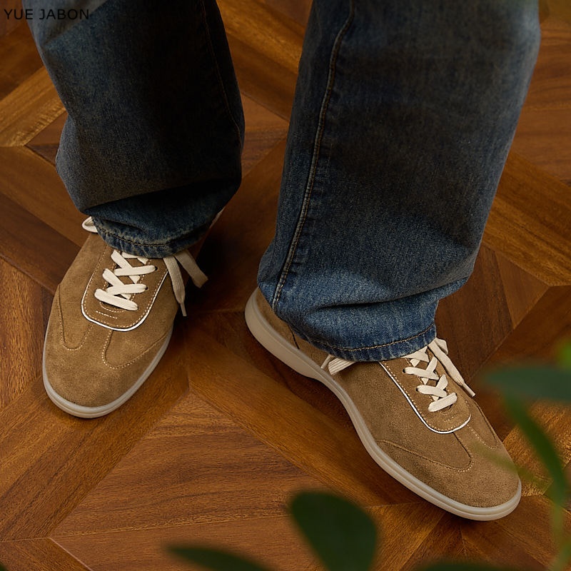 Kahverengi Retro Hakiki Deri e - Men Shoes Trainers incelemesi ve fiyatı