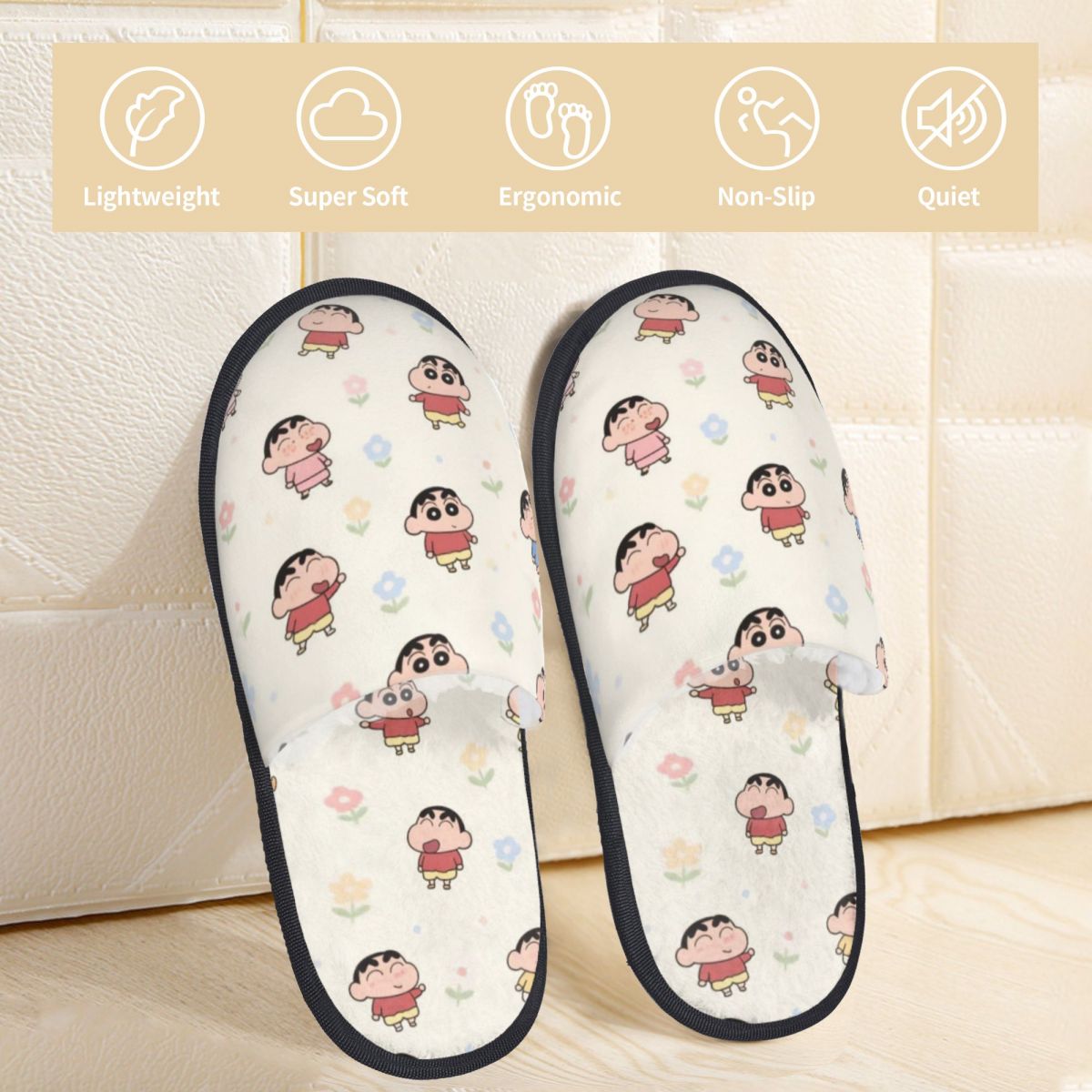 Crayon Shin-chan Yatak Odası T - Men'S Shoes With Memory Foam incelemesi ve fiyatı