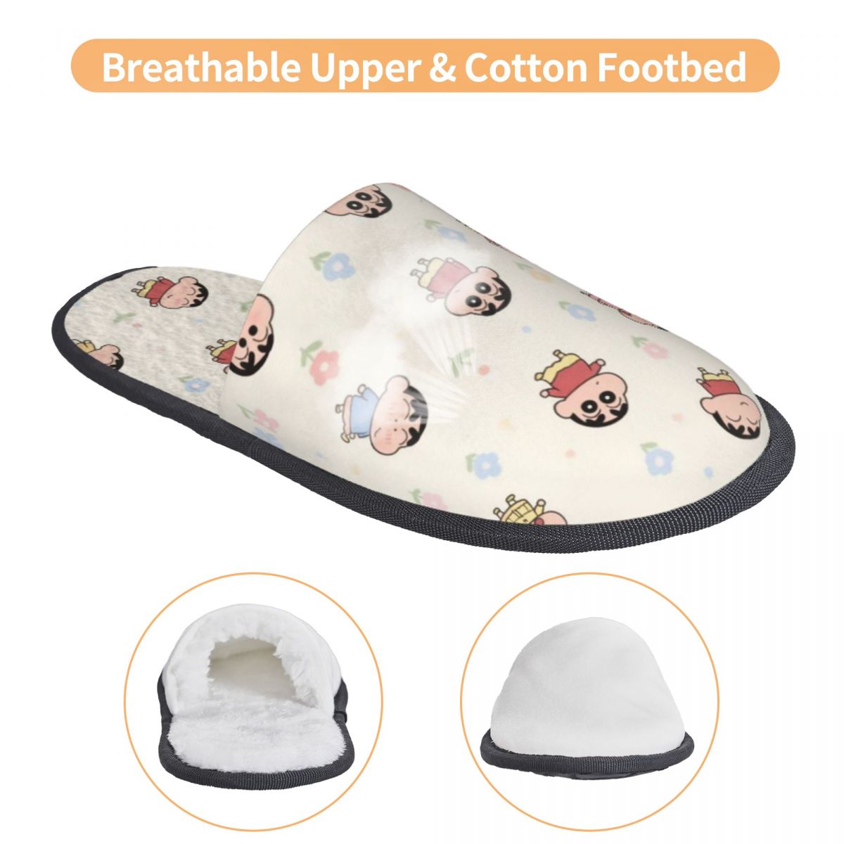 Crayon Shin-chan Yatak Odası T - Men'S Shoes With Memory Foam incelemesi ve fiyatı