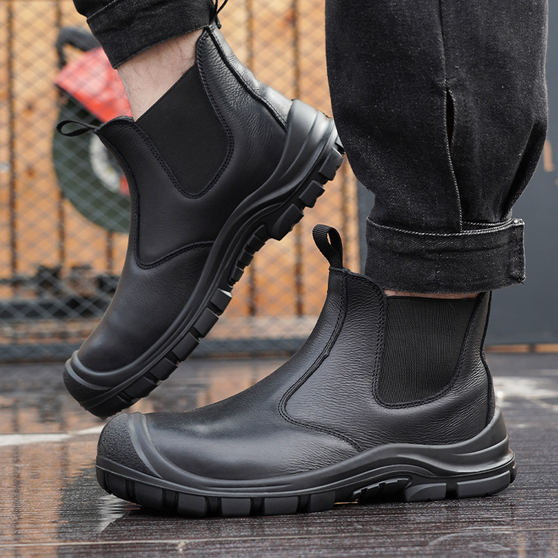 Büyük boy erkek moda çelik bur - Work Boot Steel Toe incelemesi ve fiyatı