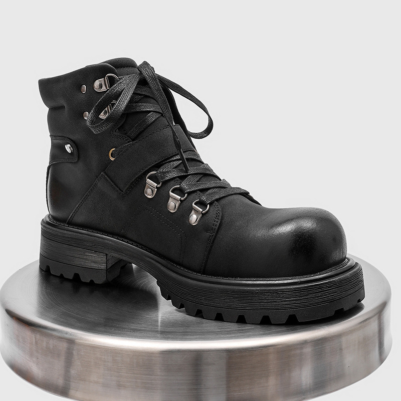 Marka Erkek Deri Çizmeler Moto - Men Shoes Brands incelemesi ve fiyatı