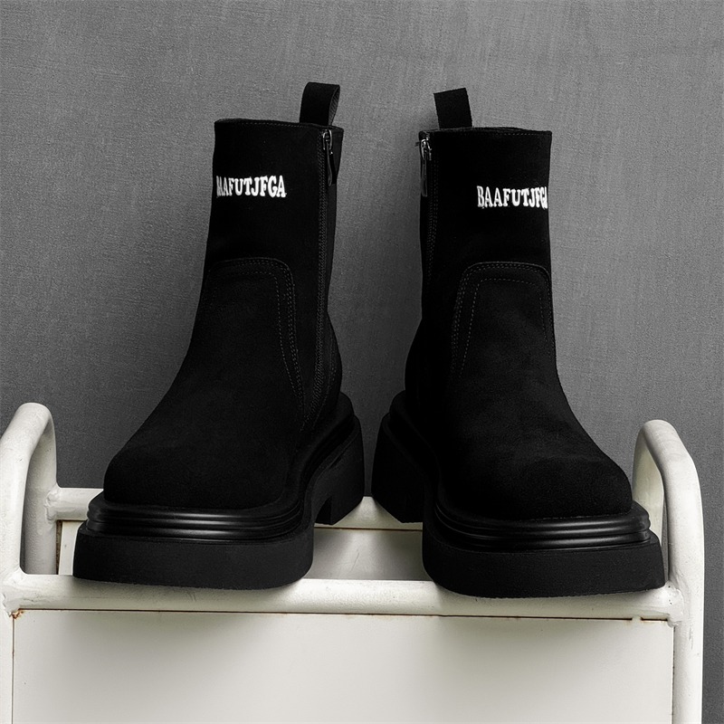 Kışlık Avrupa Amerika Retro Ka - Men'S Shoes Height Increase incelemesi ve fiyatı