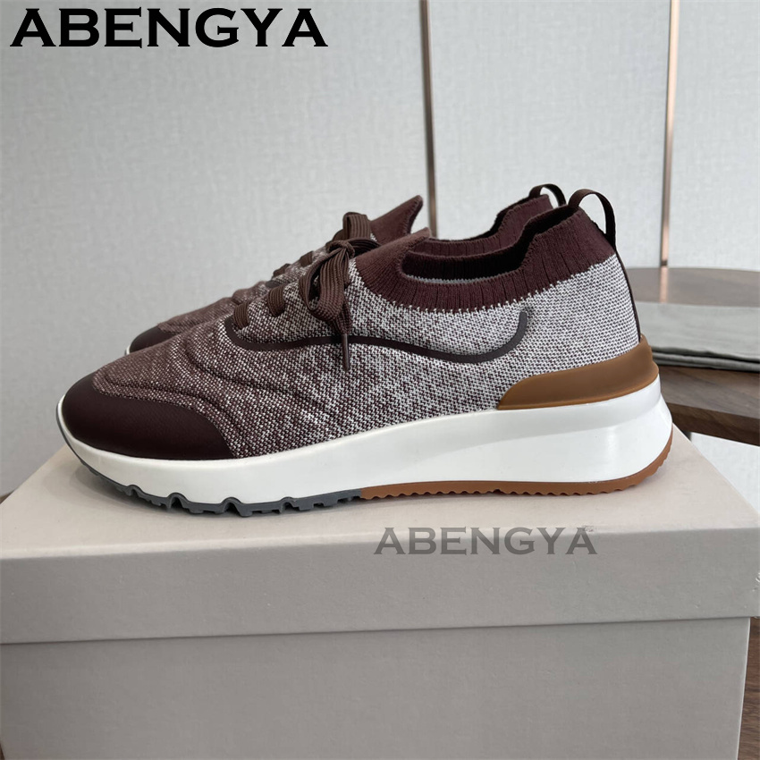Erkekler yeni çok renkli örme  - Men Shoes Trainers incelemesi ve fiyatı