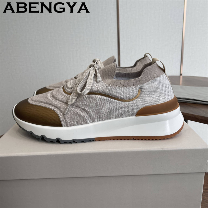 Erkekler yeni çok renkli örme  - Men Shoes Trainers incelemesi ve fiyatı