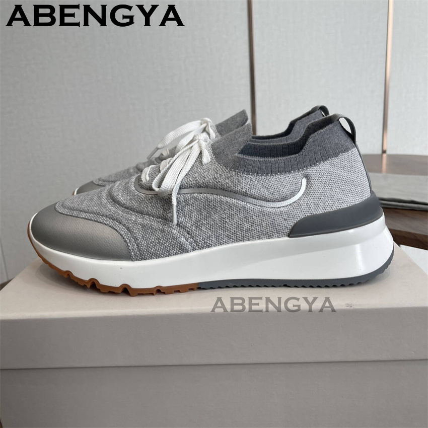 Erkekler yeni çok renkli örme  - Men Shoes Trainers incelemesi ve fiyatı